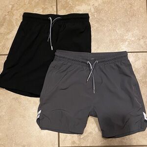 Rawlings Black and Gray Baseball Shorts YXL